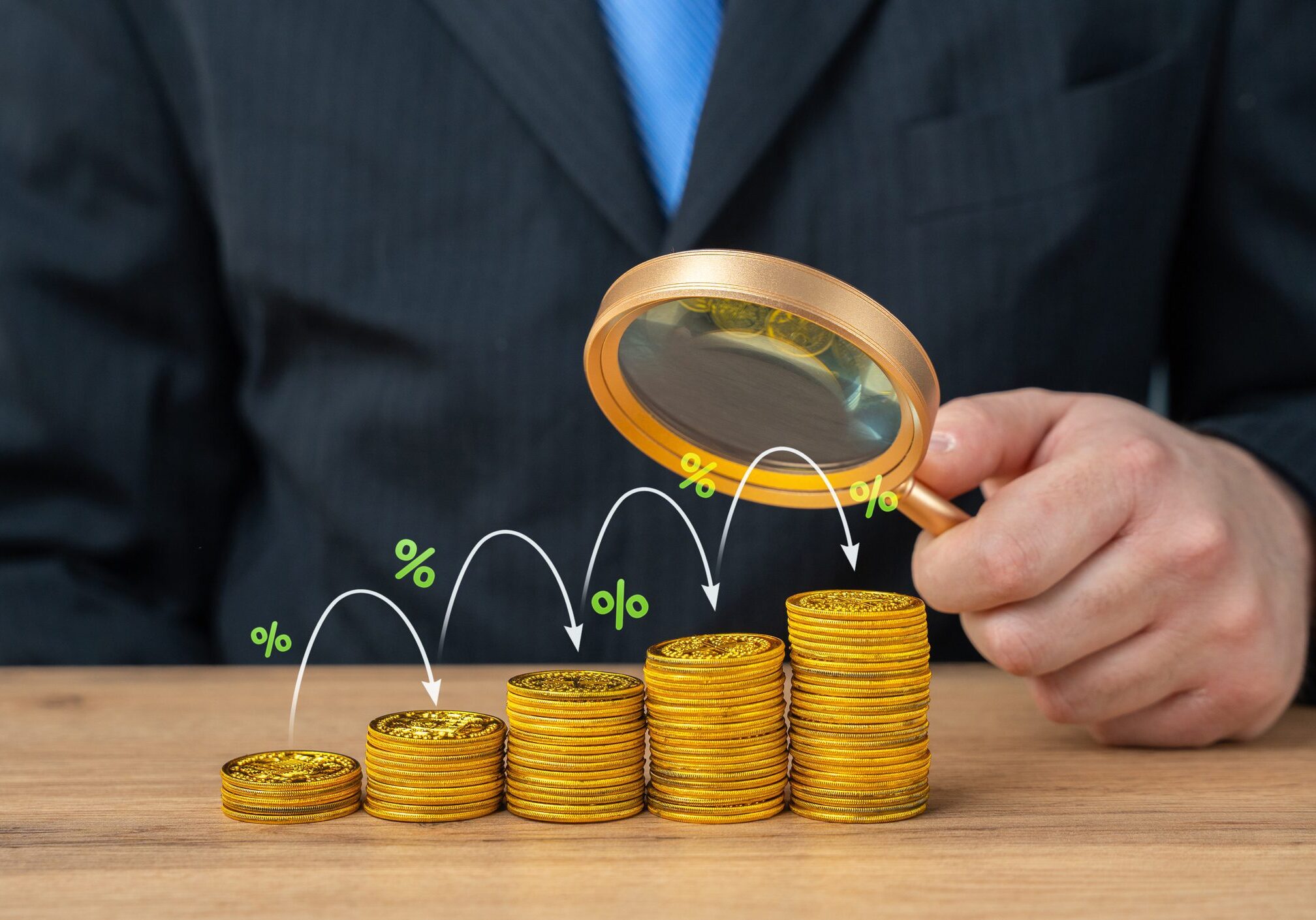 Accumulation of funds and growth of profit from investments. Multiply money. Build capital, secure future income, and maximize returns.